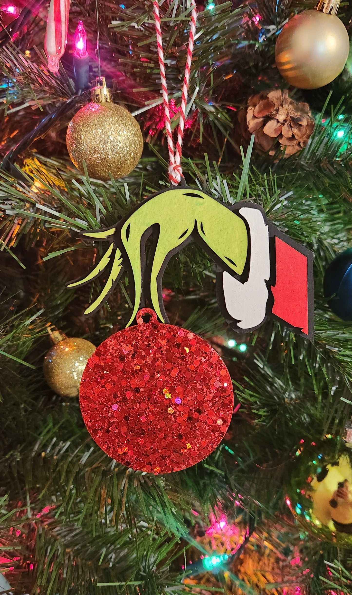 You're A Mean One....Ornament