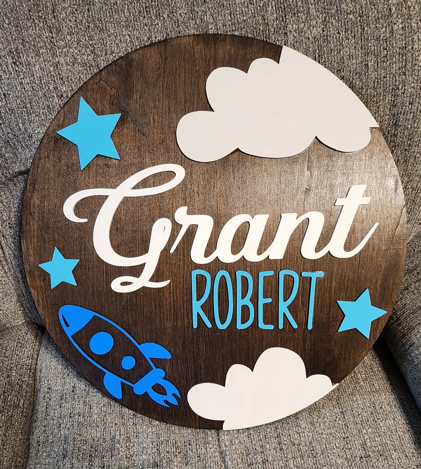 Custom Nursery Name Sign