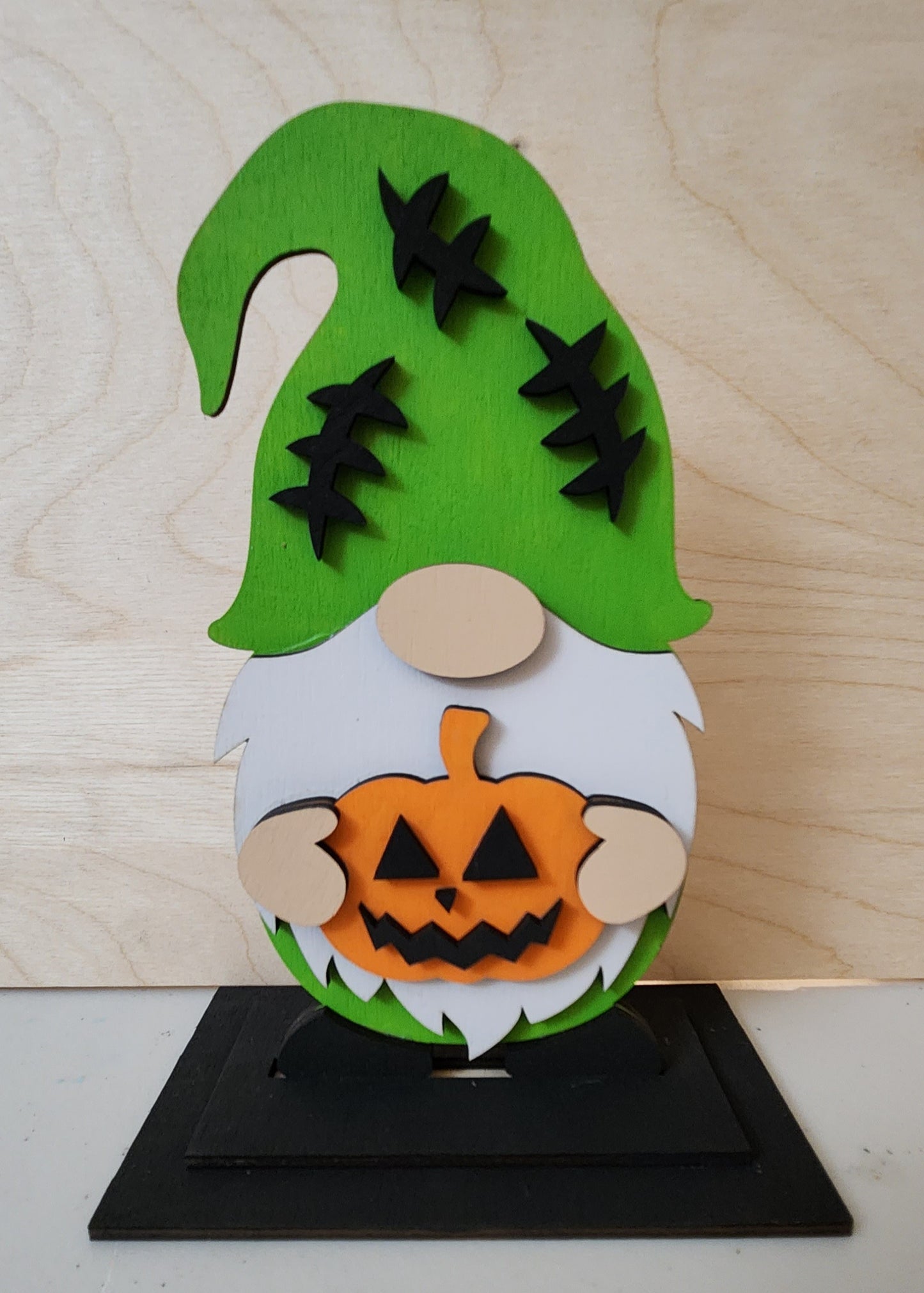 Standing Gnome Frankenstein Hat