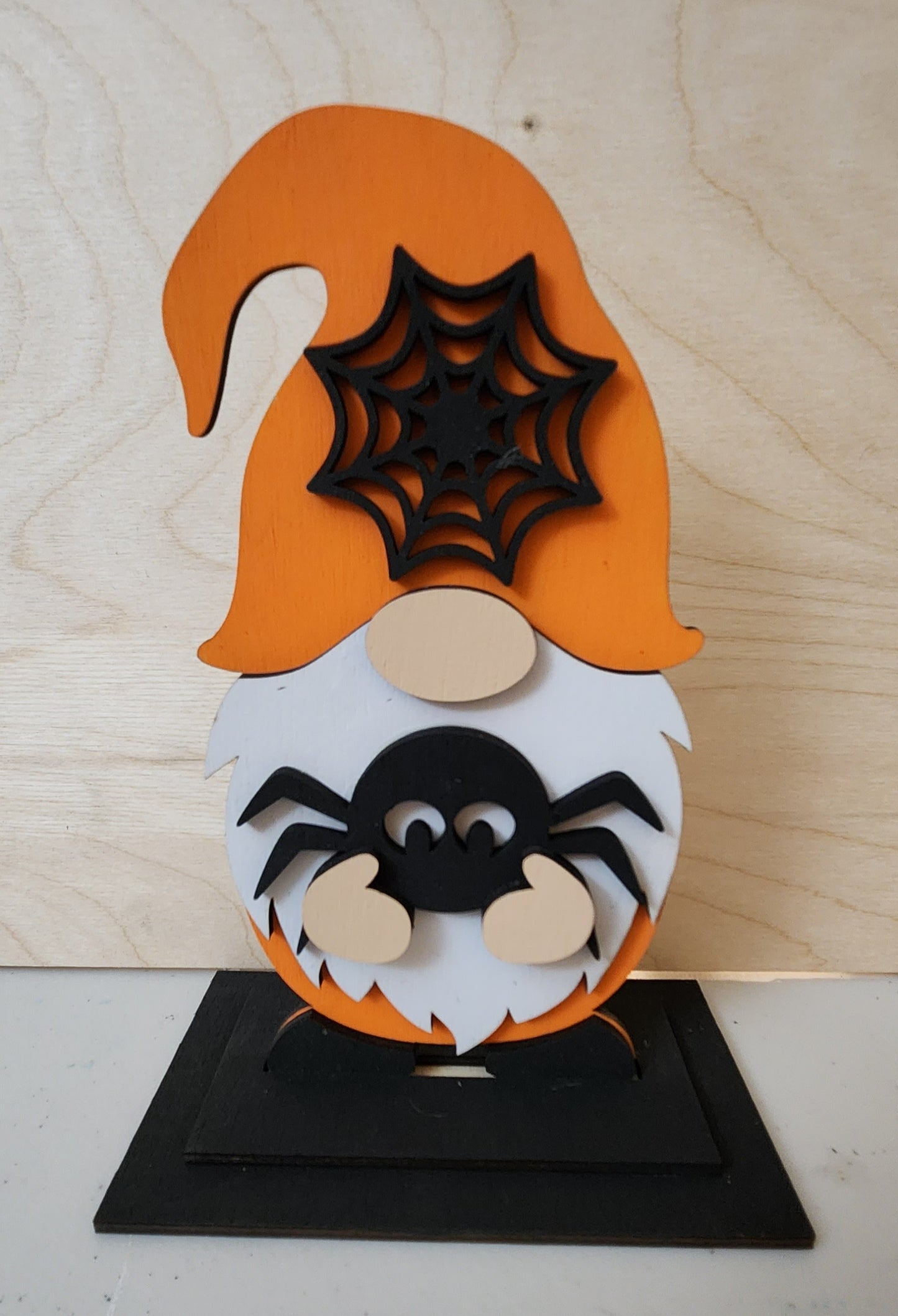 Standing Gnome with Spider