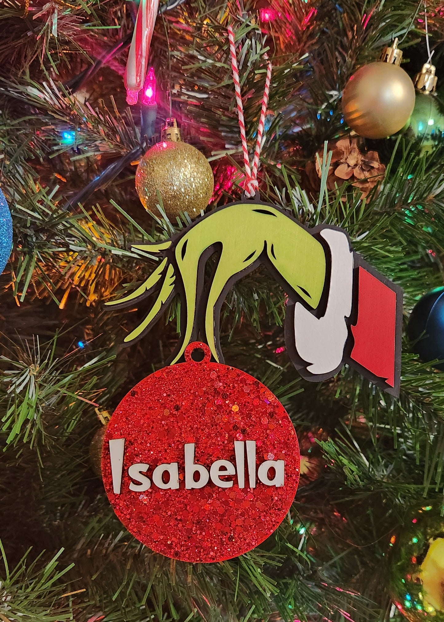 You're A Mean One....Ornament