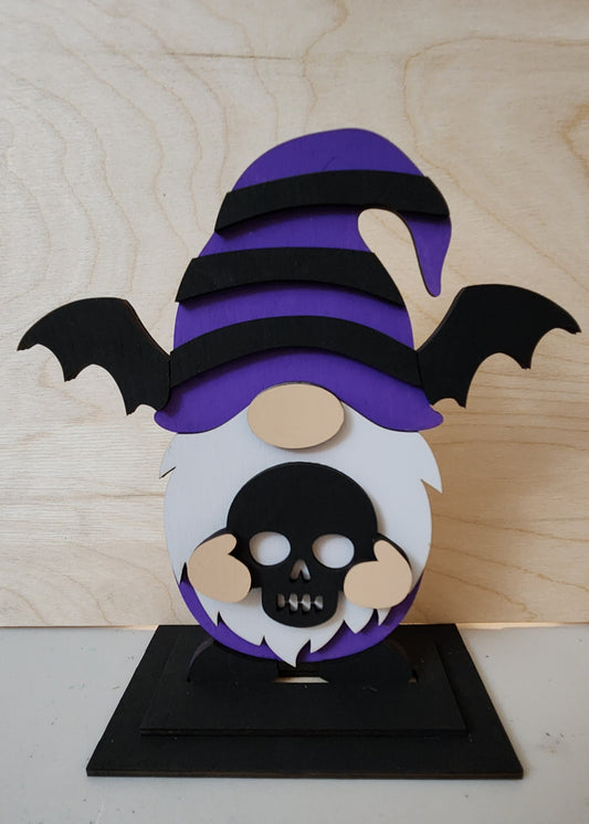 Standing Gnome with Bat Wings