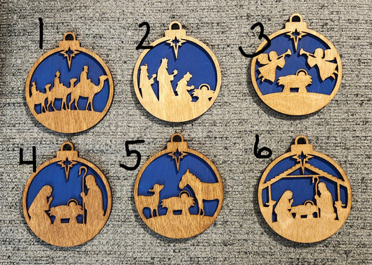 Nativity Ornaments