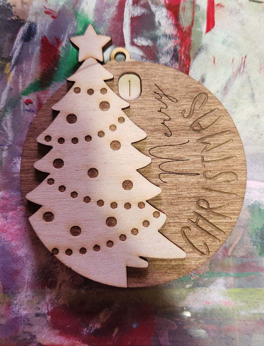 Christmas Countdown Ornament