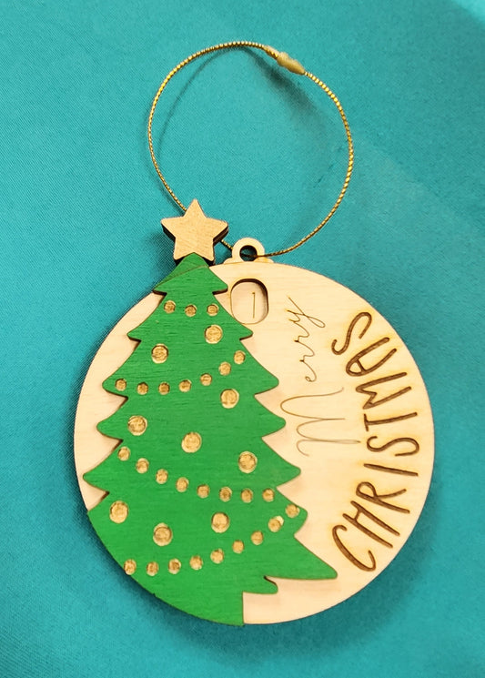 Christmas Countdown Ornament