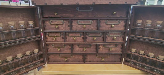 Apothecary Tabletop Cabinet